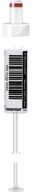 S-Monovette® Serum CAT, 7.5 ml, cap white, (LxØ): 92 x 15 mm, with plastic label pre-barcoded, Pre-barcode with 8-digit unique number range and 3-digit prefix