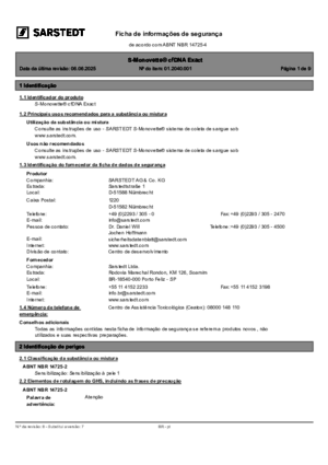 S-Monovette® cfDNA Exact