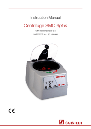 Instruction Manual Centrifuge SMC 6plus_90.184.660