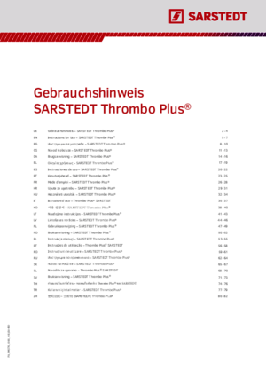 SARSTEDT Thrombo Plus®