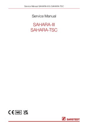 SAHARA 3 TSC Service Manual