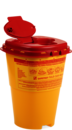 Disposal container, Multi-Safe twin plus, 3,000 ml, biohazard labeling