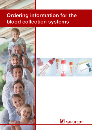 Ordering Information Blood Collection Systems