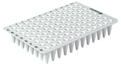 Plaque PCR sans rebord, 96 puits, blanc, High profile, 200 µl, PCR Performance Tested, PP