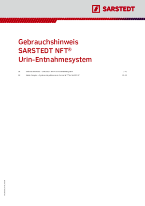 SARSTEDT NFT Urine Collection System