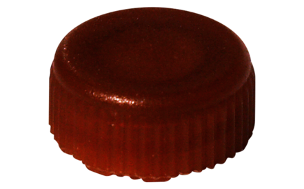 Screw cap, brown, sterile, suitable for screw cap micro tubes