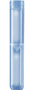 Tubo de rosca, 5 ml, (CxØ): 92 x 15,3 mm, fundo falso cônico, fundo do tubo arredondado, PP, sem tampa, 100 unid./pacote