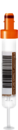 S-Monovette® Heparina de litio gel+ LH, 2,7 ml, cierre naranja, (LxØ): 75 x 13 mm, con etiqueta de plástico pre-codificado, precódigo de barras con un intervalo de números único de 8 dígitos y un prefijo de 3 dígitos
