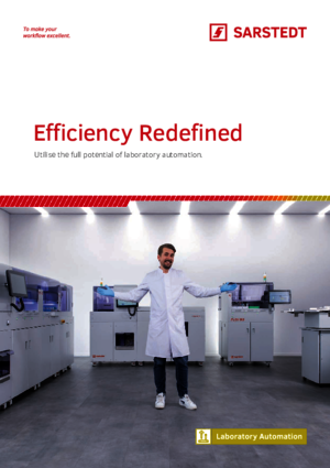 Efficiency Redefined - Utilise the full potential of laboratory automation.