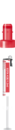 S-Monovette® EDTA K3E, 1,2 ml, Verschluss rot, (LxØ): 66 x 8 mm, mit Kunststoffetikett
