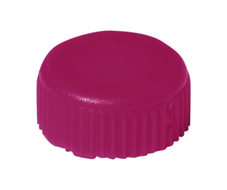 Bouchon à vis, rose, compatible avec microtube avec bouchon à vis