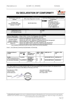 tournistrech® / tournistrip® disposable tourniquet, latex-free