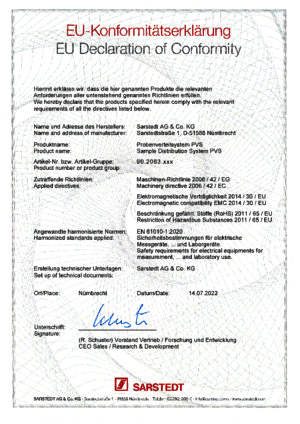 Sample Distribution System PVS