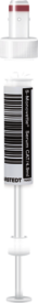 S-Monovette® Serum CAT, 4.9 ml, cap white, (LxØ): 90 x 13 mm, with plastic label pre-barcoded, Pre-barcode with 8-digit unique number range and 3-digit prefix