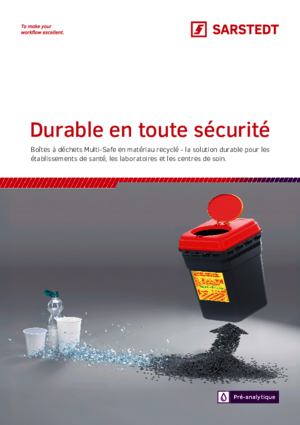 Durable en toute sécurité