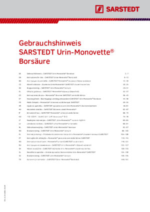 SARSTEDT Urine Monovette® Boric acid
