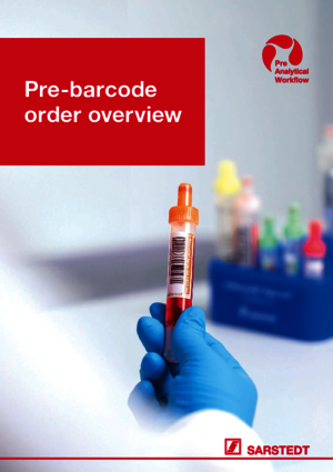 Pre-barcode order overview