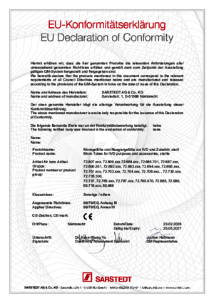 Micro Tubes for IVD purposes (estéril)