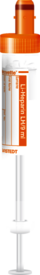 S-Monovette® Heparina de lítio LH, 9 ml, tampa laranja, (CxØ): 92 x 16 mm, com etiqueta de papel