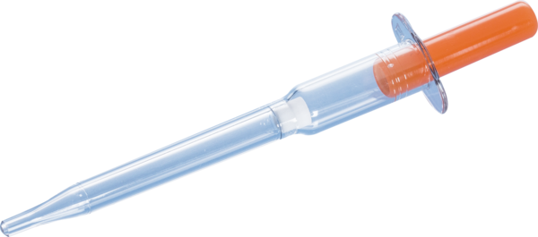 Minivette® POCT Lithium heparin LH, 200 µl, plunger orange, colour code EU, 150 piece(s)/bag