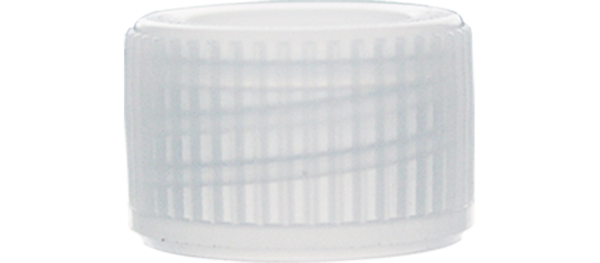 Screw cap, natural, suitable for tubes Ø 11.5 mm