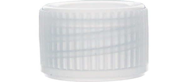 Screw cap, natural, suitable for tubes Ø 11.5 mm