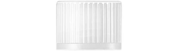 Bouchon à vis, naturel, compatible avec tubes Ø 16-16,5 mm