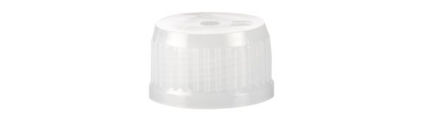 Screw cap, natural, suitable for 5 ml, 10 ml tubes