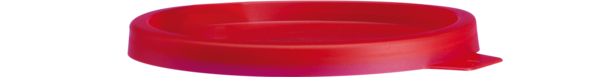 Snap-on lid, without spout, PE, red, 1,000 piece(s)/bag