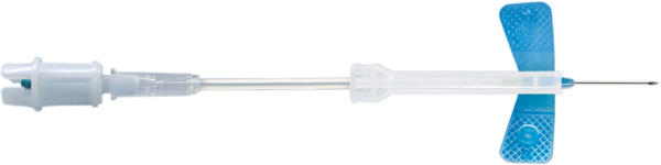 Aguja Safety-Multifly®, 23G x 3/4'', azul, longitud del tubo: 80 mm, 1 unidades/blíster