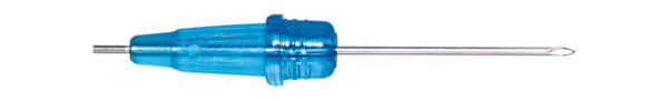 Micro-aiguille, 23G x 3/4'', bleu, 1 pièce(s)/blister
