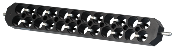 Plateau rotor, pour 24 tubes jusqu’à 15 mm Ø, pour SARMIX® M 2000