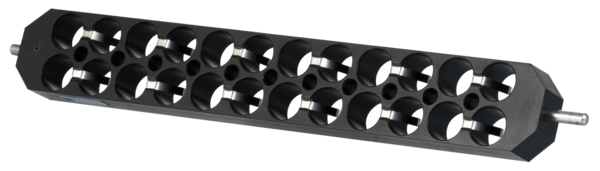 Blockrotor, für 24 Röhren bis 15 mm Ø, für SARMIX® M 2000