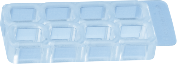 flexiPERM®, slide, re-usable silicon insert, 8 well, 5 piece(s)/bag