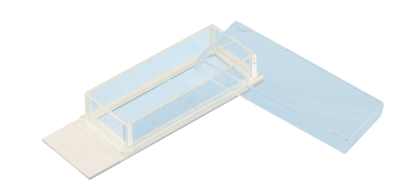 x-well cell culture chamber, 1 well, on lumox® slide, removable frame