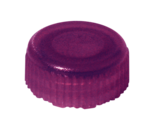 Bouchon à vis, violet, compatible avec microtube avec cape à vis