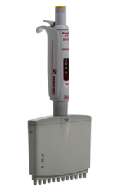 Sarpette® M, 12-channel, variable, 5 µl - 50 µl, yellow, 1 piece(s)/case