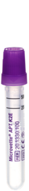 Microvette® APT 500 EDTA K2E, 500 µl, cap violet, cap, round base