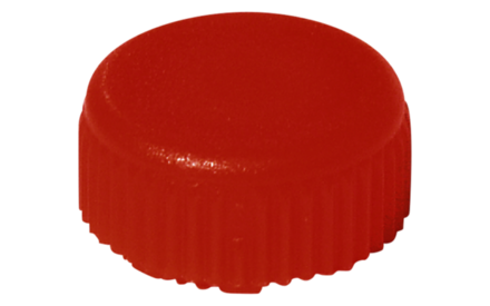 Screw cap, orange, sterile, suitable for screw cap micro tubes
