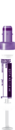 S-Monovette® EDTA K3E, 1,6 ml, Verschluss violett, (LxØ): 66 x 11 mm, mit Papieretikett