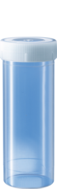 Tube avec bouchon à vis, 120 ml, (L x Ø) : 114 x 44 mm, PP