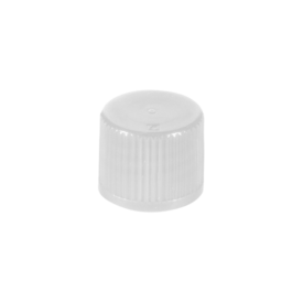 Screw cap, HD-PE, natural, for tubes 75 x 13 mm