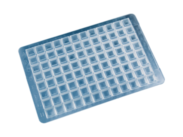 Verschlussmatte, für Deep Well Platte 2,2 ml (82.1972.002), (LxB): 79 x 121 mm, EVA, transparent