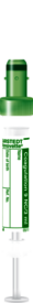 S-Monovette® Citrato 9NC 0.106 mol/l 3,2%, 3 ml, tampa verde, (CxØ): 66 x 11 mm, com etiqueta de papel