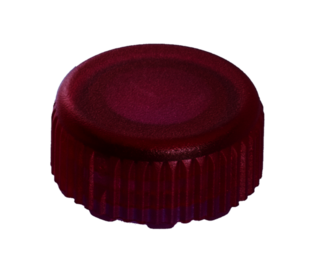 Screw cap, red, sterile, suitable for screw cap micro tubes