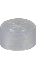 Cap, transparent, suitable for tubes Ø 12 mm