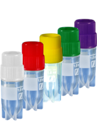Cryotube CryoPure, 1,2 ml, bouchon à vis QuickSeal, mélange de coloris