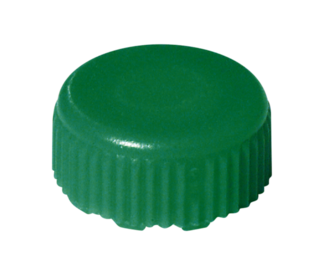 Bouchon à vis, vert, compatible avec microtube avec bouchon à vis