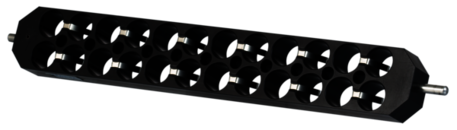 Plateau rotor, pour 24 tubes jusqu’à 15 mm Ø, pour SARMIX® M 2000
