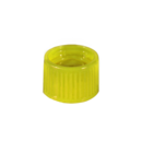Screw cap, yellow, suitable for tubes Ø 15.3 mm
